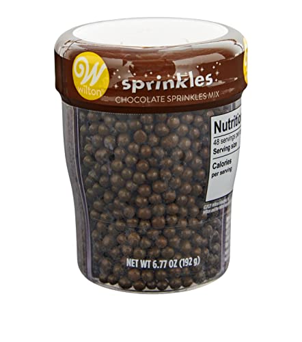 Chocolate Sprinkles Mix -- 3 Cell -- Net Wt 6.77 OZ (192 g) von Wilton