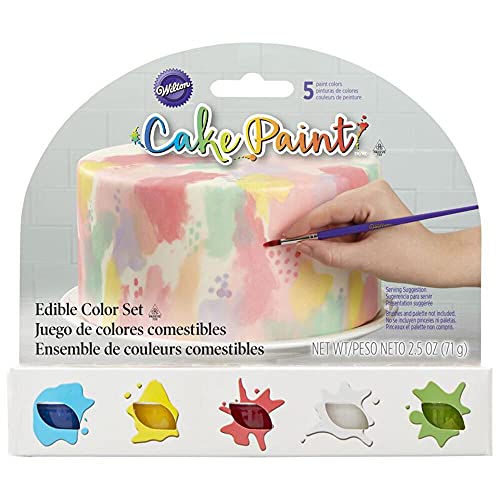 Edible Cake Paint, Primary Color Set of 5 by Wilton von Wilton