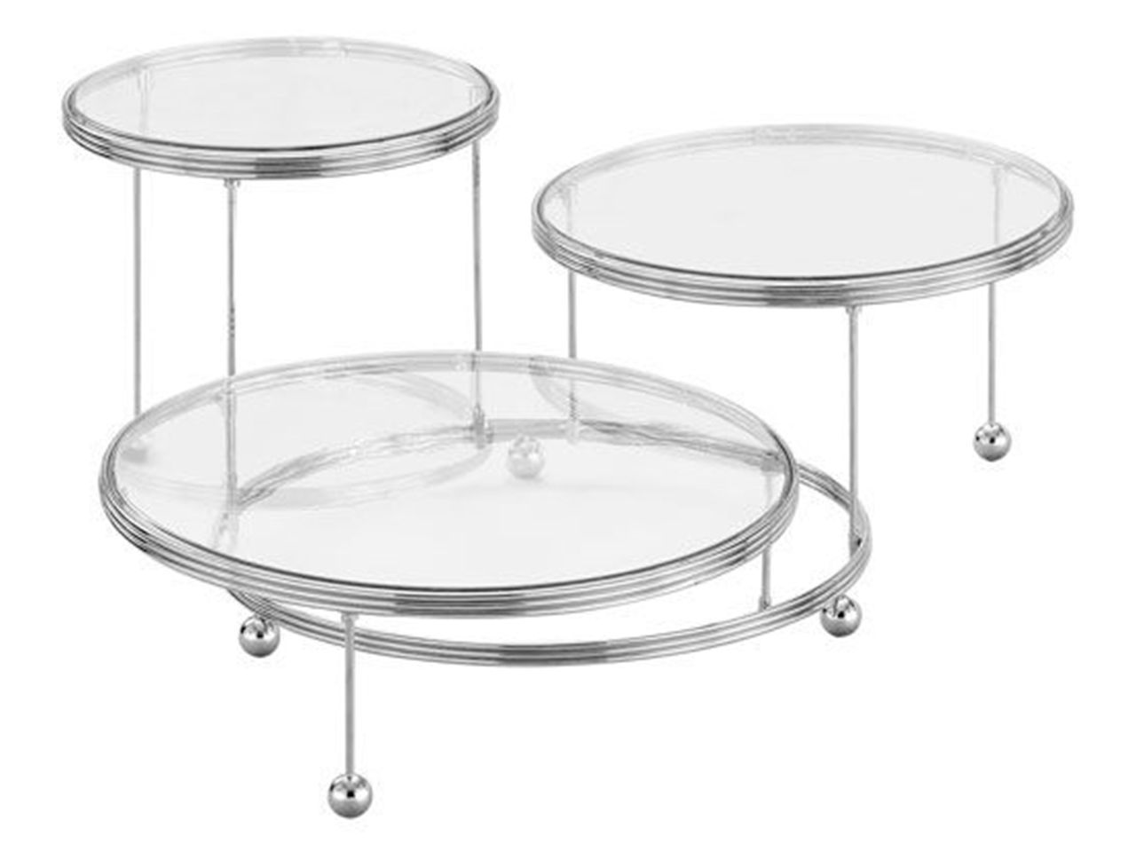 Etagere 3er mit kristallklaren Platten Etagere 3er mit kristallklaren Platten von Wilton