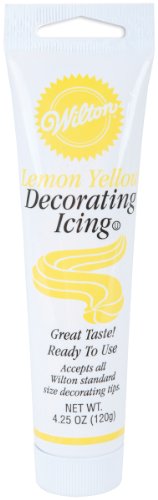 Lemon Yellow Decorating Icing 4.25 Ounces W704-236 von Wilton