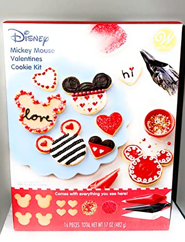 Mickey Mouse Valentines Cookie Decorating Kit von Wilton