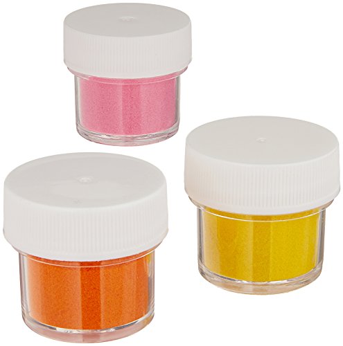 Shimmer Dust .47oz-Bright - Orange, Yellow & Pink von Wilton