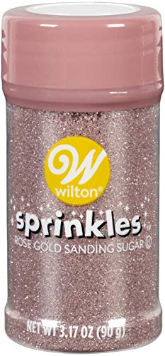Short Sanding Sugar 2.6oz-Rose Gold von Wilton