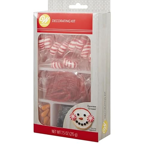 Snowman COokie & Cupcake Decorating Kit - Makes 12 von Wilton