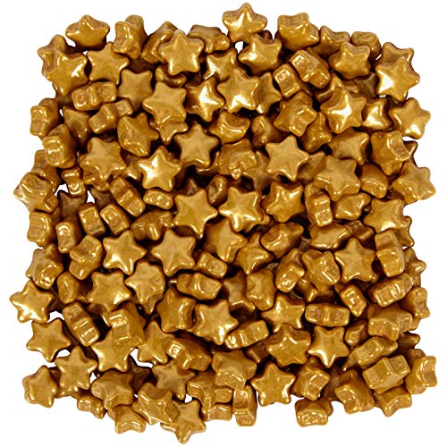 Sprinkle Stars Gold Pouch 1.1 oz. von Wilton