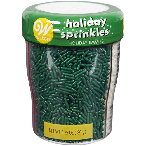 Sprinkles Christmas Jimmies Red Green White, 6.35 oz. von Wilton