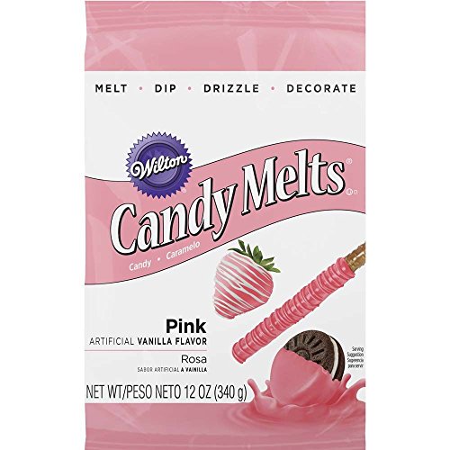 CandyMelts*AUSWAHL*SCHOKOLADE*CANDYMELTS,CANDY*WILTON,340g (Pink) von Wilton