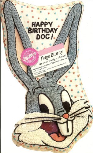 Wilton Bugs Bunny Face Cake Pan (2105-2553, 1992) Retired Warner Bros. Looney Tunes by Wilton von Wilton