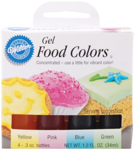 Wilton Gel Food Color Set, Primary von Wilton