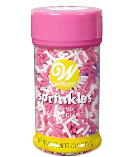 Wilton Lips Mix Sprinkles, 2.5 oz. (Pack of 1) von Wilton