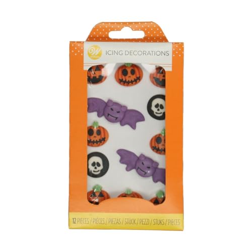 Wilton Royal Icing Dekorationen Halloween Set/12 von Wilton