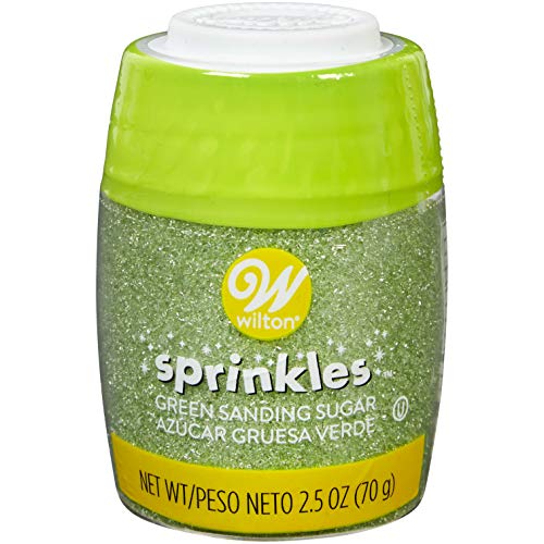 Wilton Sanding Sugar Sprinkles Assorted Colors; 2.5oz (Green) von Wilton