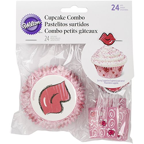 Wilton Spread Love Sprinkle Kindness Cupcake Fällen und Pix Pack, Mehrfarbig von Wilton