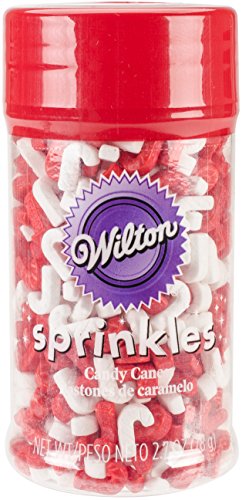 Wilton Sprinkles 2.75oz-Candy Canes von Wilton
