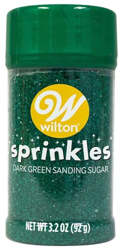 Wilton Sugar Sprinkles 3.25oz-Dark Green von Wilton