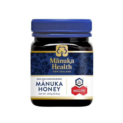 Manuka Health - Manuka Honig MGO 100 + (250g) - 100% Pur aus Neuseeland mit zertifiziertem Methylglyoxal Gehalt von Manuka Health
