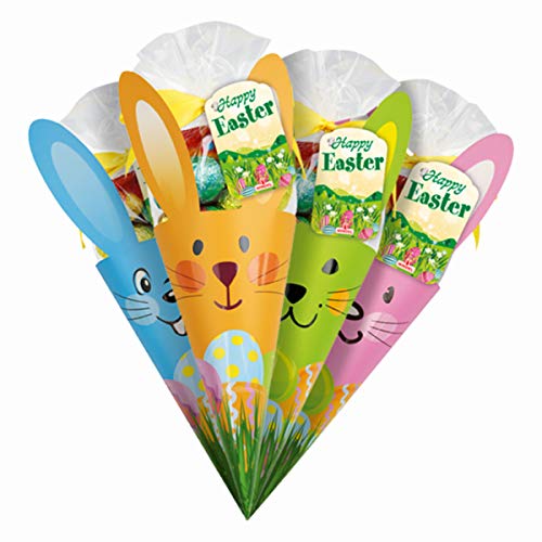 Windel Spitztüte Lustige Hasen mit Schoko und Fruchtgummi 84g 2er Pack Windel Spitztüte Lustige Hasen mit Schoko und Fruchtgummi 84g 2er Pack von Windel