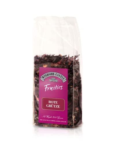 Früchtetee-Mischung FRUITICS Rote Grütze von Windsor-Castle, 200g Tüte von Windsor-Castle