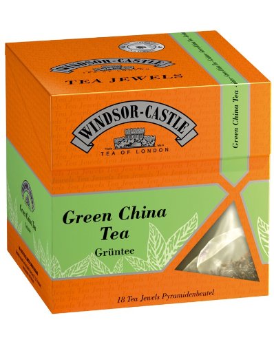 Windsor-Castle Green China Tea Jewel, Pyramidenbeutel, 18er, 35 g von Windsor-Castle
