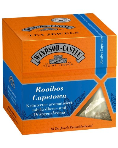 Windsor-Castle Rooibos Capetown Tea Jewel, Pyramidenbeutel, 18er, 35 g von Windsor-Castle