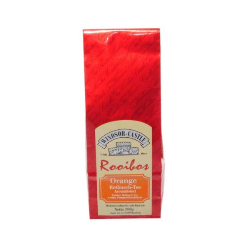 Rotbuschtee ROOIBOS-ORANGE von Windsor-Castle, 200g von Windsor-Castle