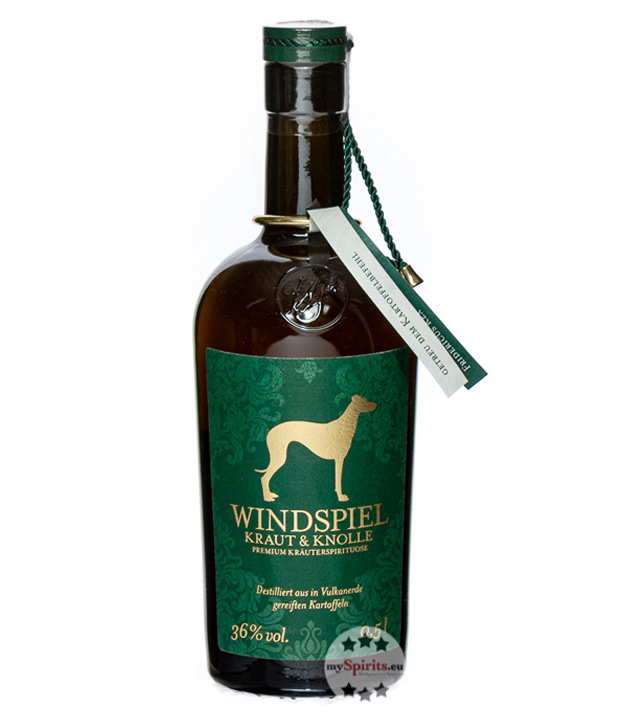 Windspiel Kraut & Knolle (36 % Vol., 0,5 Liter) von Windspiel Manufaktur