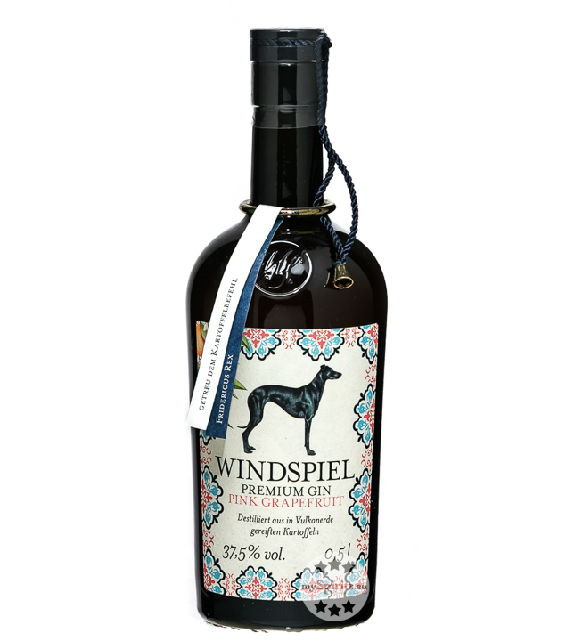 Windspiel Pink Grapefruit Gin (37,5 % vol, 0,5 Liter) von Windspiel Manufaktur