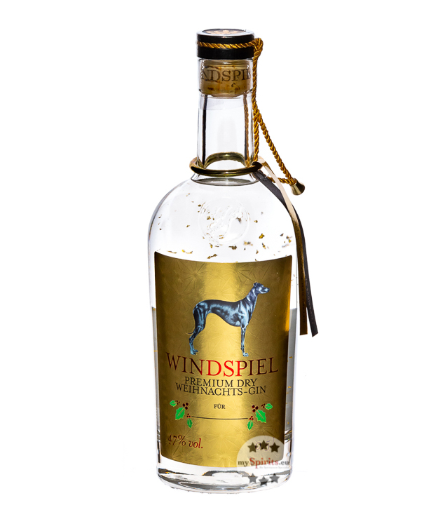 Windspiel Weihnachts-Gin (47 % Vol., 0,5 Liter) von Windspiel Manufaktur