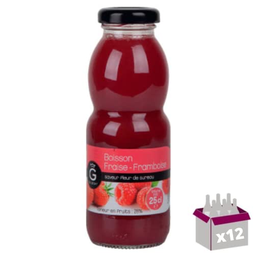 12x25cl - Gilbert Raspberry Strawberry Drink - 3L von Wine And More