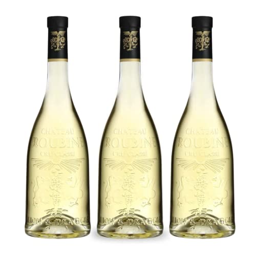 3 Château Roubine Cuvée Lion et Dragon Blanc 2021 BIO - AOP Côtes de Provence Cru classé – 3x75cL von Wine And More