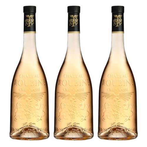 3 Château Roubine Cuvée Lion et Dragon Rosé 2021 BIO - AOP Côtes de Provence Cru classé – 3x75cL von Wine And More