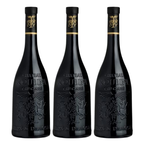 3 Château Roubine Cuvée Lion et Dragon Rouge 2019 BIO - AOP Côtes de Provence – 3x75cL 3 Château Roubine Cuvée Lion et Dragon Rouge 2019 BIO - AOP Côtes de Provence – 3x75cL von Wine And More