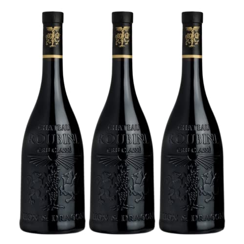 3 Château Roubine Cuvée Lion et Dragon Rouge 2019 BIO - AOP Côtes de Provence – 3x75cL von Wine And More