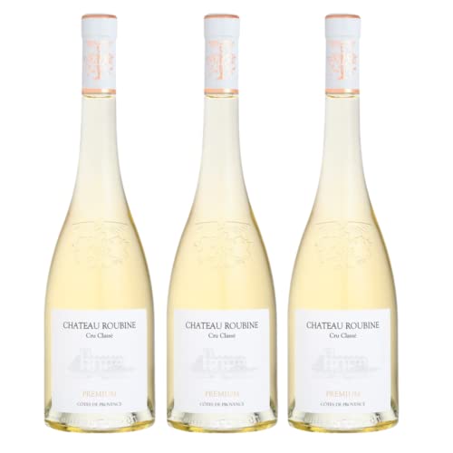 3 Château Roubine Cuvée Premium Blanc 2021 BIO – Cru classé – AOP Côtes de Provence – 3x75cL von Wine And More