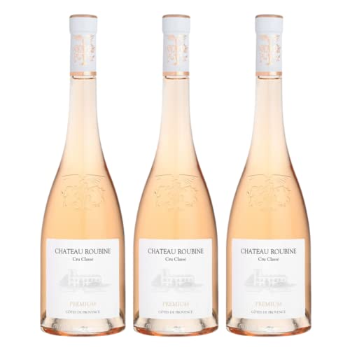 3 Château Roubine Cuvée Premium Rosé 2021 BIO – Cru classé – AOP Côtes de Provence – 3x75cL von Wine And More