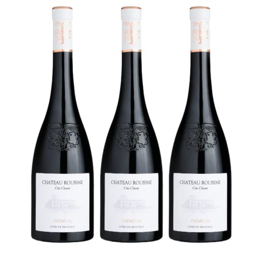 3 Château Roubine Cuvée Premium Rouge 2018 – Cru classé – AOP Côtes de Provence – 3x75cL von Wine And More