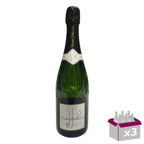 3x Champagne Veuve Pelletier Blanc de Blancs Premier Cru - 3x75cL von Wine And More