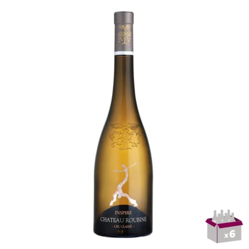 6 Château Roubine Cuvée Inspire Blanc 2021 BIO - AOP Côtes de Provence Cru classé – 6x75cL von Wine And More