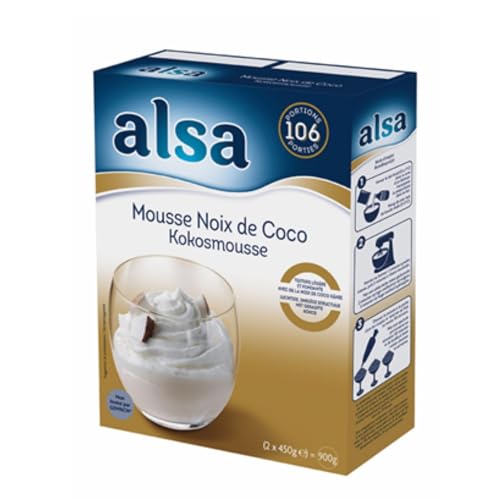 Alsa Préparation pour mousse noix de coco 900 g von Wine And More