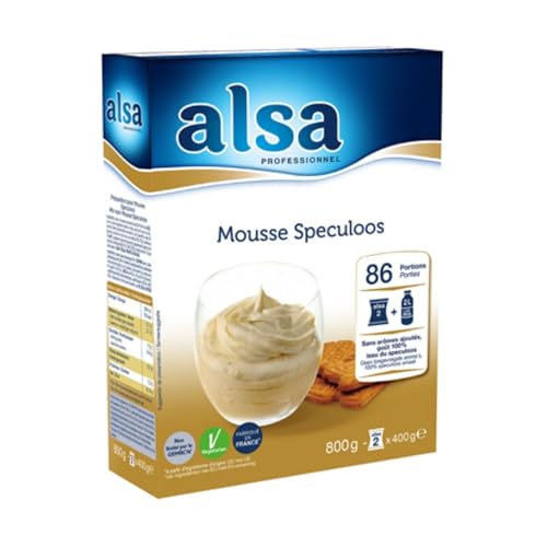 Alsa Préparation pour mousse spéculoos 800 g von Wine And More