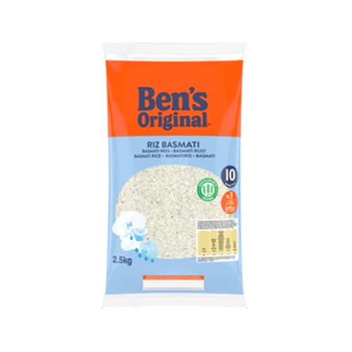 Basmati - Reis BEN'S ORIGINAL - 2,5 kg von Wine And More