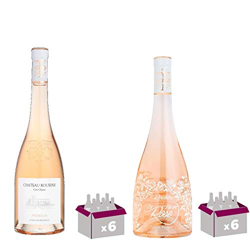 Best Of Provence - Château Roubine"Premium" x6 &"Vie en Rose" x6 - Rosé Côtes de Provence 2021 75cl von Wine And More