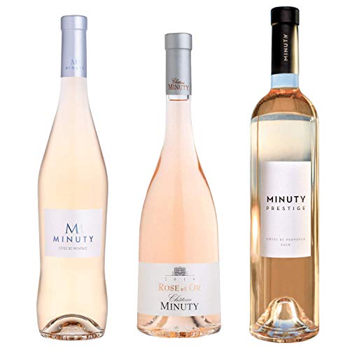 Best Of Provence - Minuty M & Prestige & Rose et Or - Rosé Côtes de Provence 2021 75cl Best Of Provence - Minuty M & Prestige & Rose et Or - Rosé Côtes de Provence 2021 75cl von Wine And More
