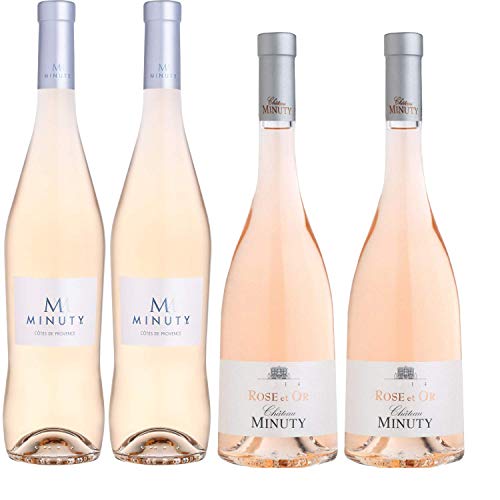 Best Of Provence - Minuty M x2 & Rose et Or x2 - Rosé Côtes de Provence 2021 75cl Best Of Provence - Minuty M x2 & Rose et Or x2 - Rosé Côtes de Provence 2021 75cl von Wine And More
