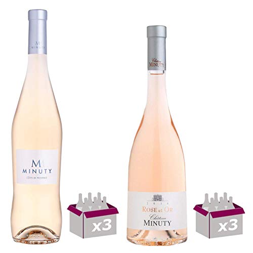 Best Of Provence - Minuty M x3 & Rose et Or x3 - Rosé Côtes de Provence 2021 75cl Best Of Provence - Minuty M x3 & Rose et Or x3 - Rosé Côtes de Provence 2021 75cl von Wine And More