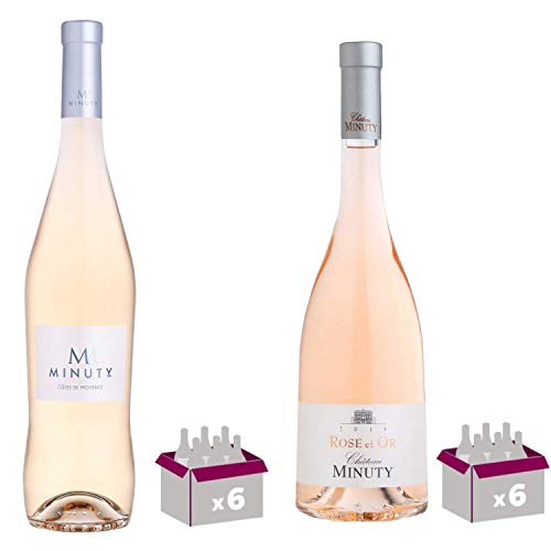Best Of Provence - Minuty M x6 / Minuty Rose & Or x6 - Rosé Côtes de Provence 2021 75cl Best Of Provence - Minuty M x6 / Minuty Rose & Or x6 - Rosé Côtes de Provence 2021 75cl von Wine And More