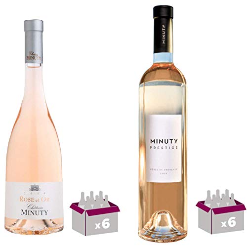 Best Of Provence - Minuty Prestige x6 / Minuty Rose & Or x6 - Rosé Côtes de Provence 2021 75cl von Wine And More