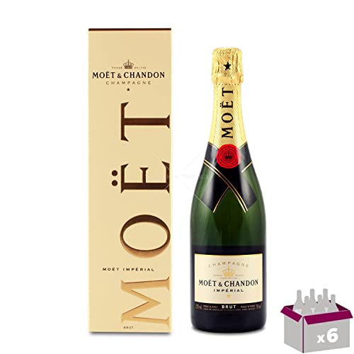 Champagne Moet & Chandon - Brut Impérial x6 - Bei 75cl von Wine And More