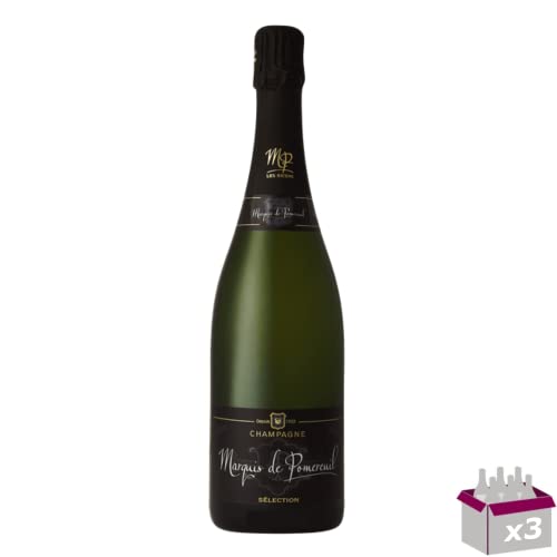 Champagner - Marquis de Pomereuil - Brut Sélection - 3x75cl Champagner - Marquis de Pomereuil - Brut Sélection - 3x75cl von Wine And More