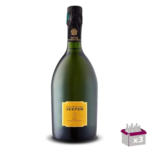 Champagnerr - Jeeper - Grande Réserve Blanc de blancs - 3x75cl von Wine And More